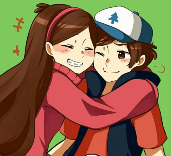 Dipper and mabel anime