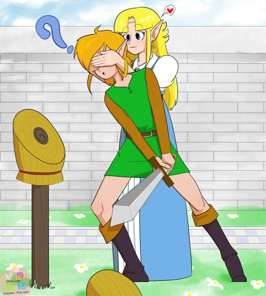 Zelda and Link short comic (first post) | Zelda Amino