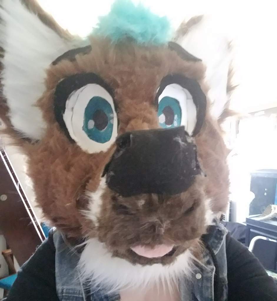 Blue fursuit refurb | Furry Amino