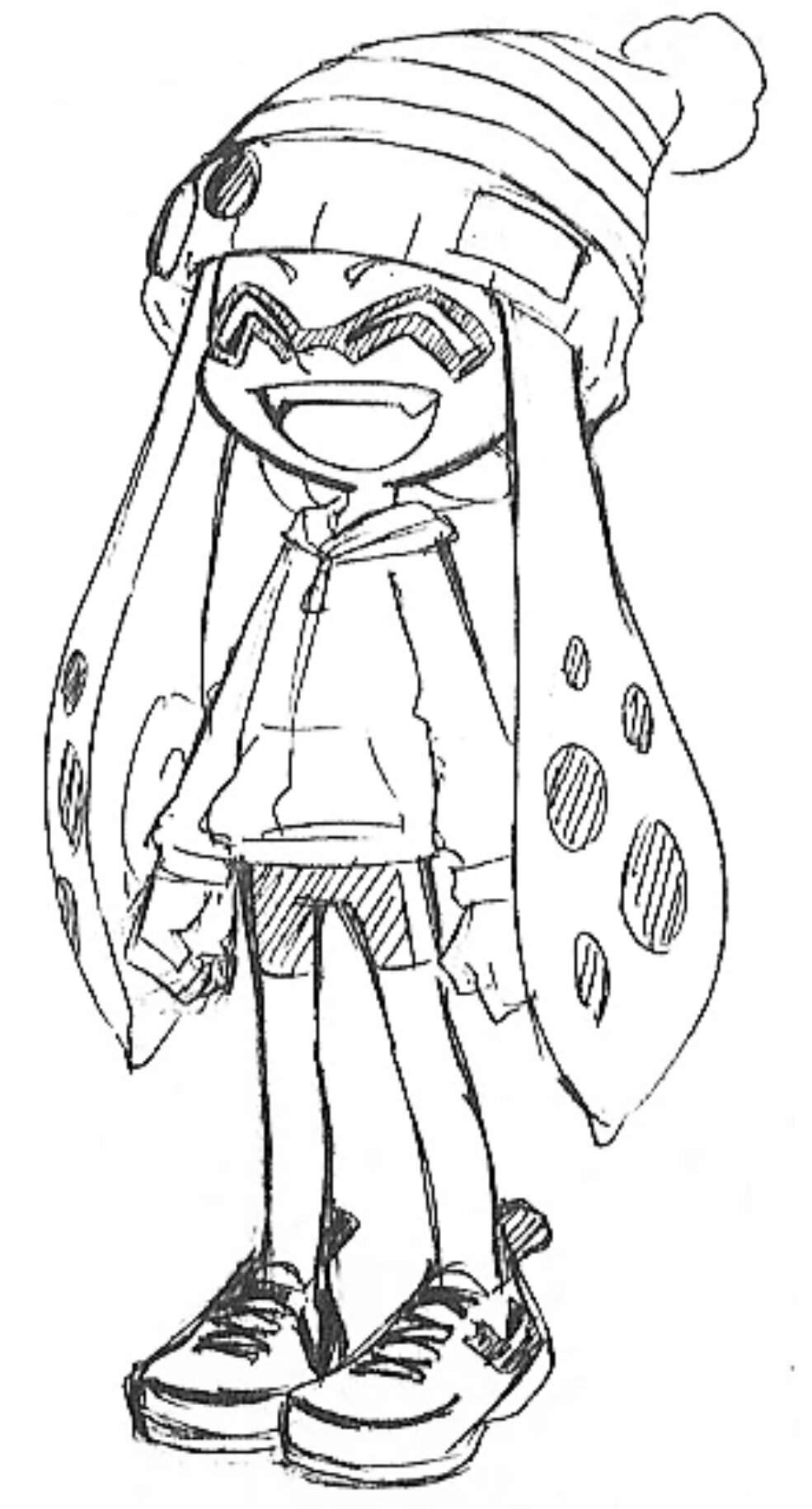 I drew callie in Coroika style, *manga* Coroika.fandom.com | Splatoon Amino