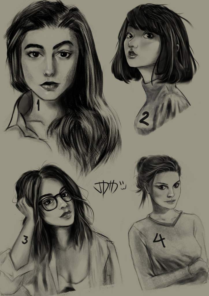 ladies sketches