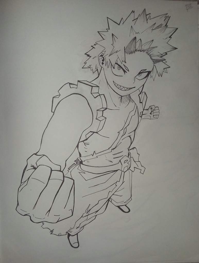 Kirishima🥊 Lineart | My Hero Academia Amino