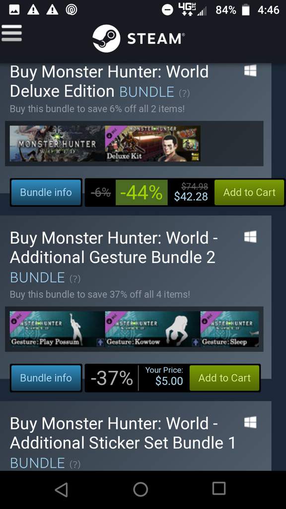 Monster Hunter World On Sale For Steam Monster Hunter Amino