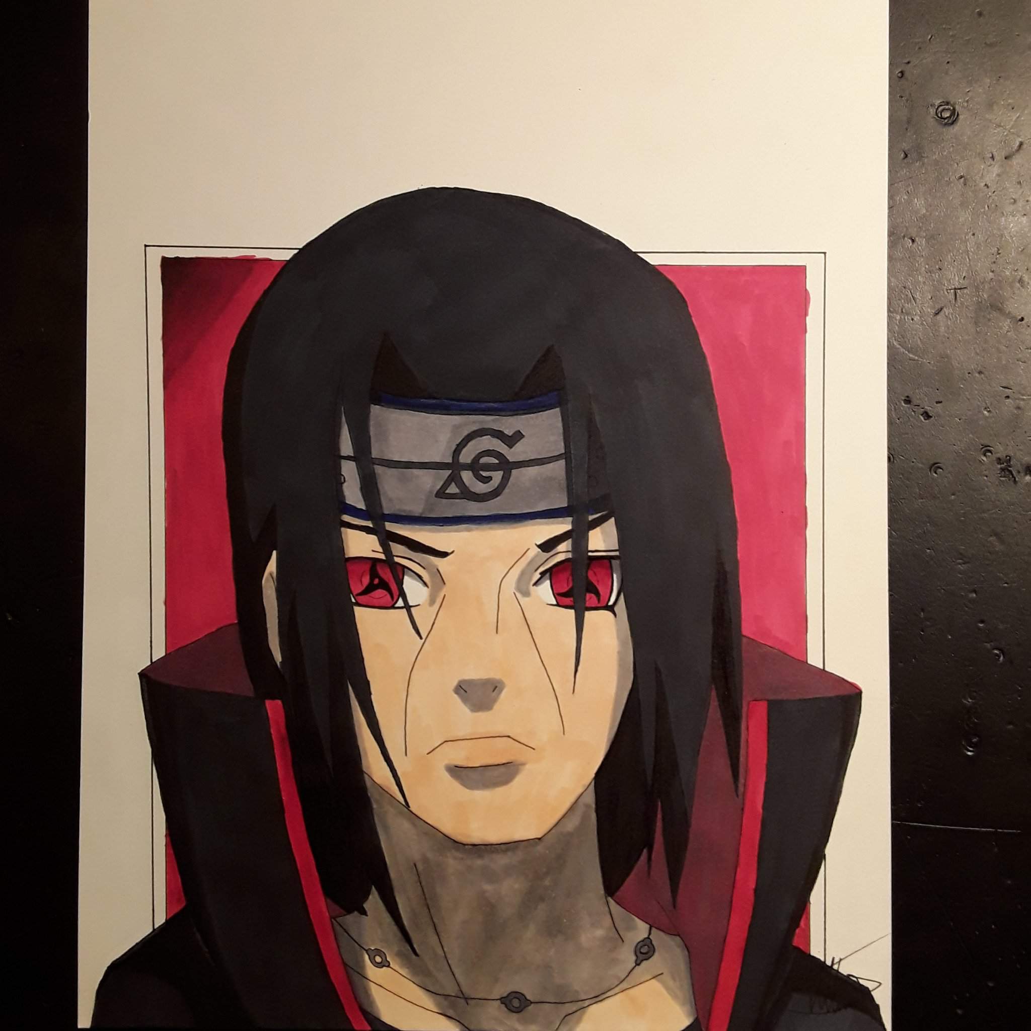 Drawing Itachi Uchiha from Naruto | 🔱Knights & Artists🔱 Amino