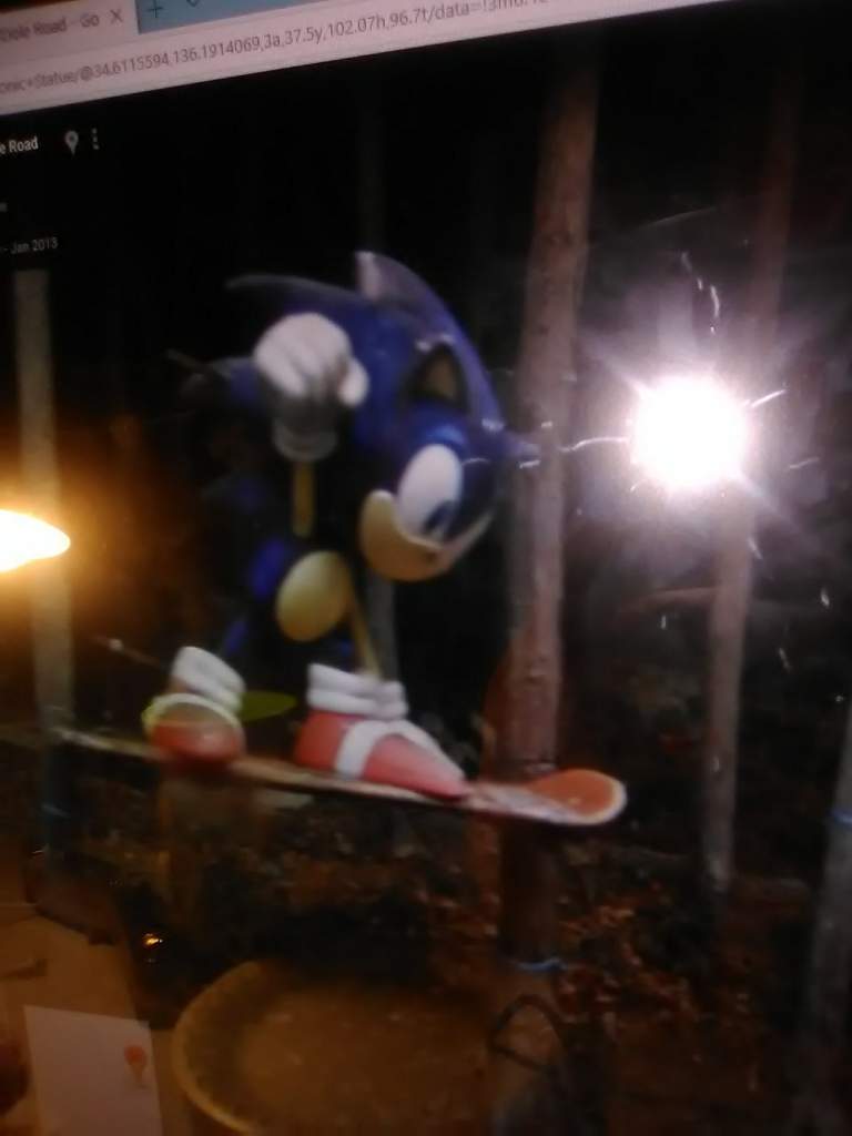 I Found The Sonic Statue On Google Maps Sonic The Hedgehog Amino