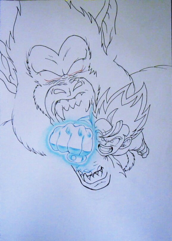 ???? Dibujo Épico de Goku Puño Ozaru ???? | DRAGON BALL ESPAÑOL Amino ???? Dibujo Épico de Goku Puño Ozaru ???? | DRAGON BALL ESPAÑOL Amino