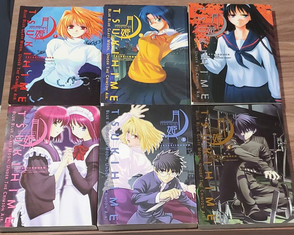 Finally Got All 6 Tsukihime Volumes In English Type Moon Amino