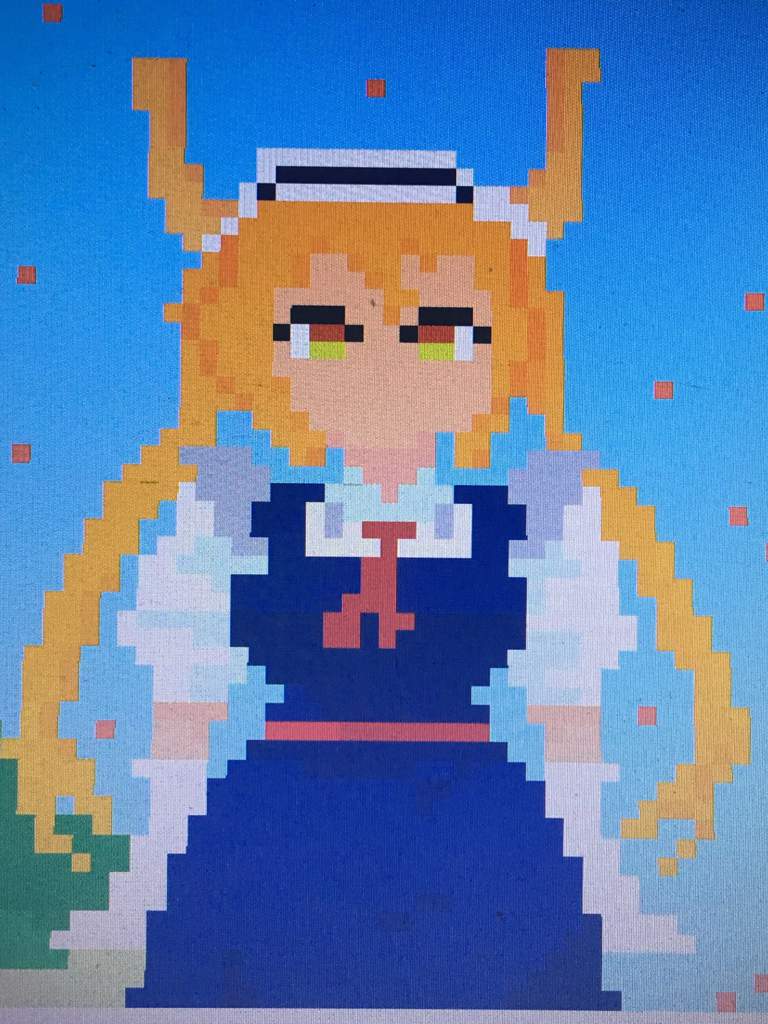 Tohru But In Pixel Art Creator Roblox Amino - pixel character roblox