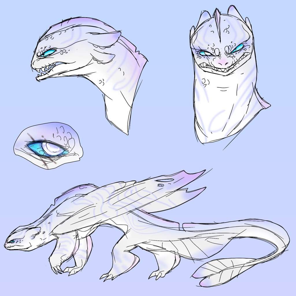 Alpha light fury drawing