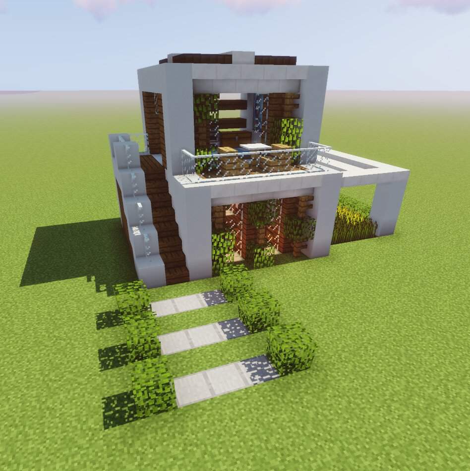 Decoración: Mini-Casa Moderna | Wiki | Minecraft Amino • Crafters Amino