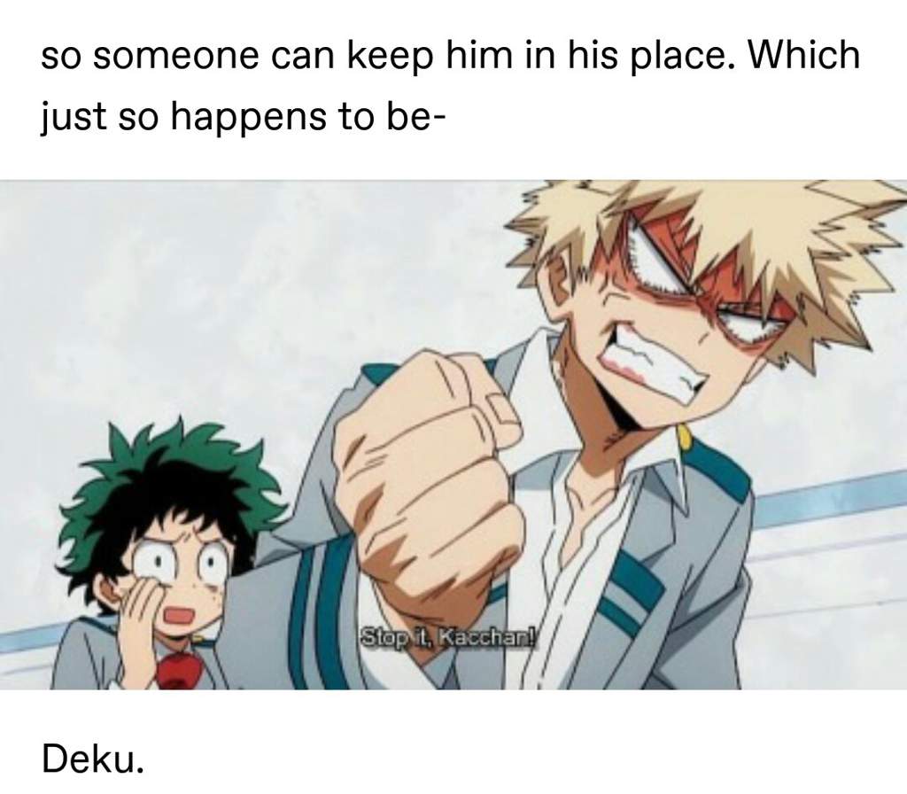 Can I just say that I love Bakugo and Deku's current relationship? | 💘 ...