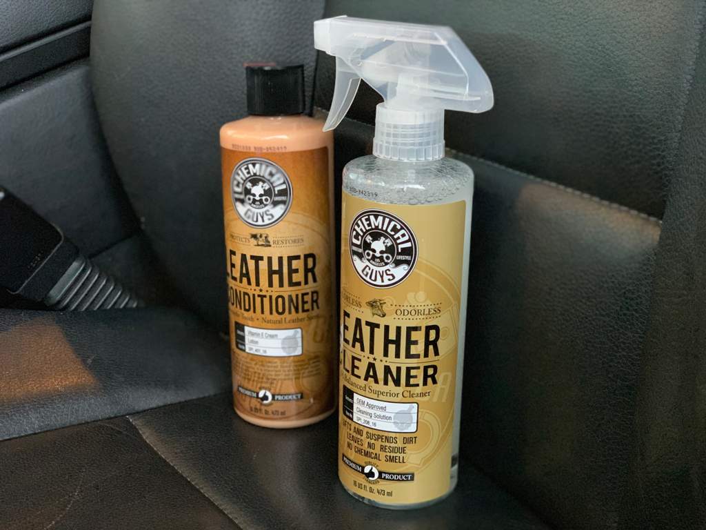 Product Review Chemical Guys Leather Treatment Garage Amino