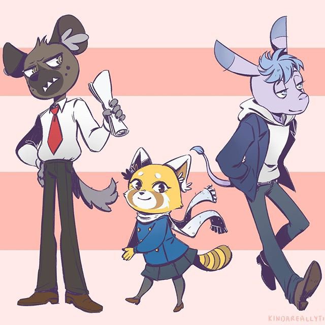 Haida x Retsuko x Tanado | Anime Amino