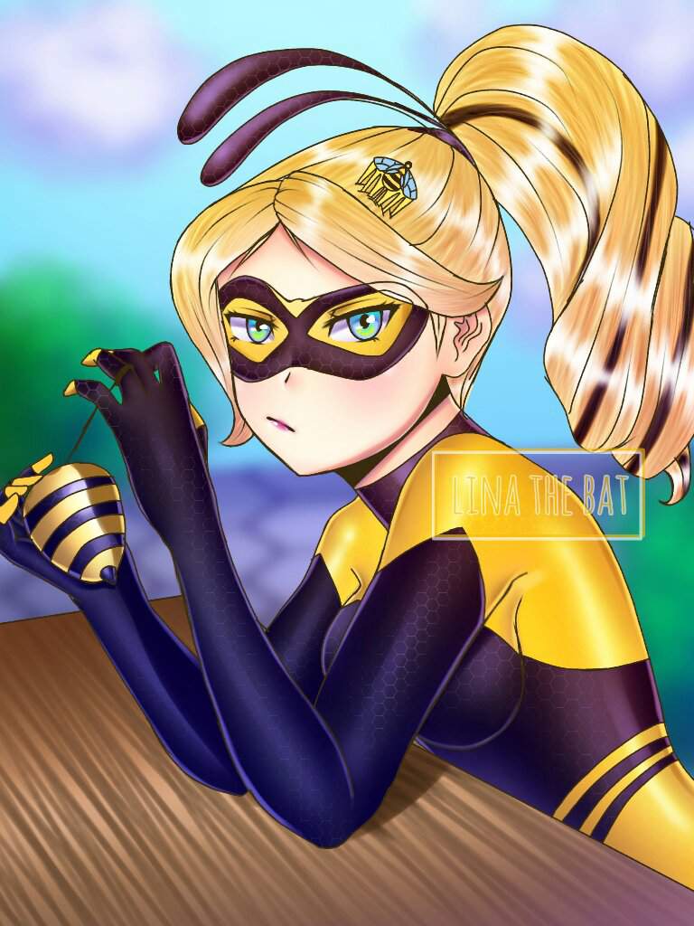 My anime Queen Bee 🙊💛 | Miraculous Amino