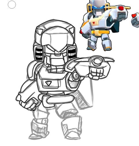 Brawl Stars Coloring Pages Mecha Bo Coloring And Drawing - brawl stars mecha bo drawing