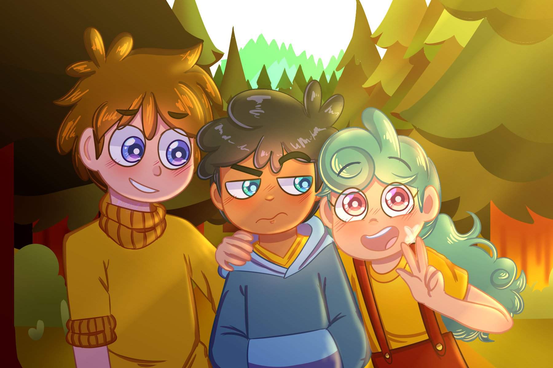 ( Ó‿Ò) ( Ò_Ó(Ô∀Ô )/ | 🌿Camp Camp🌿 Amino