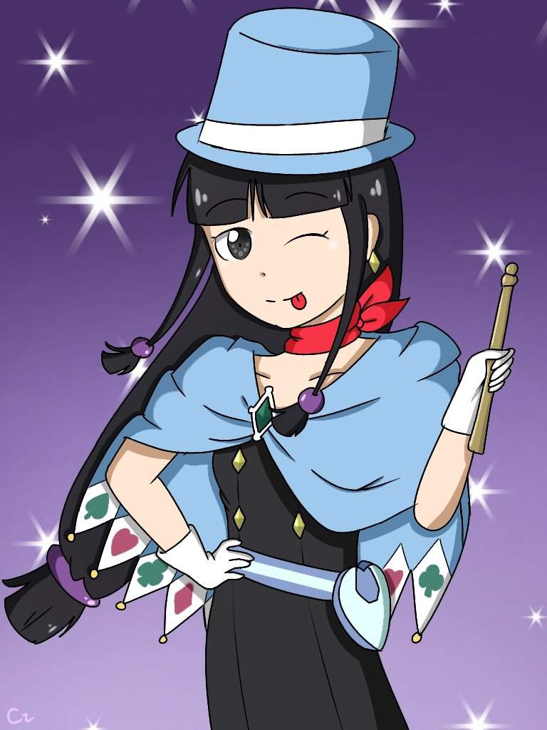 Maya in Trucy's Clothes =w= | Phoenix Wright Amino