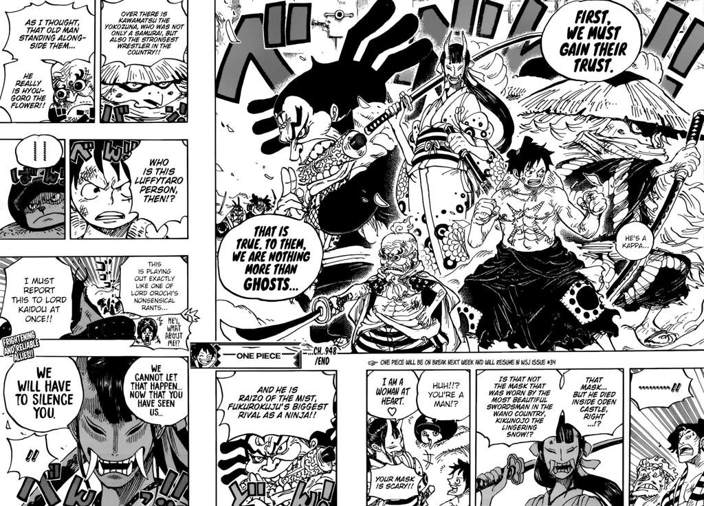 My Prediction For Op Chapter 949 One Piece Amino