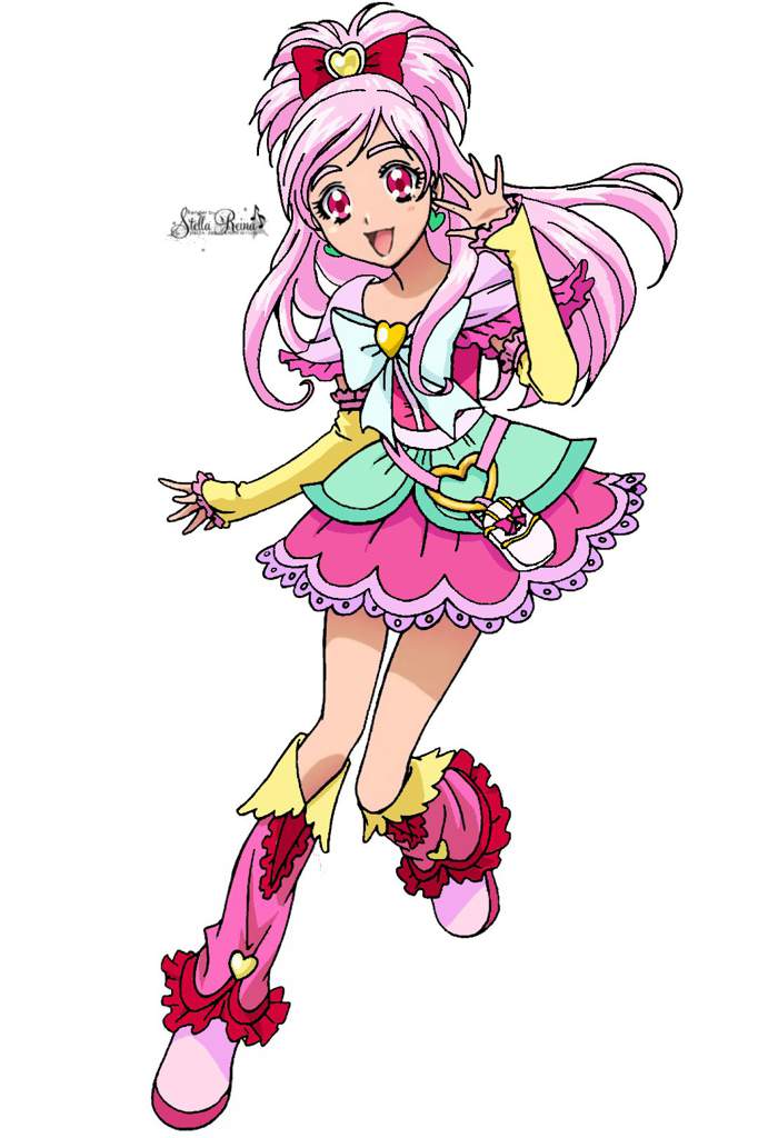 Color swap with Cure Yell and Cure White for Creative Number1shipper ...