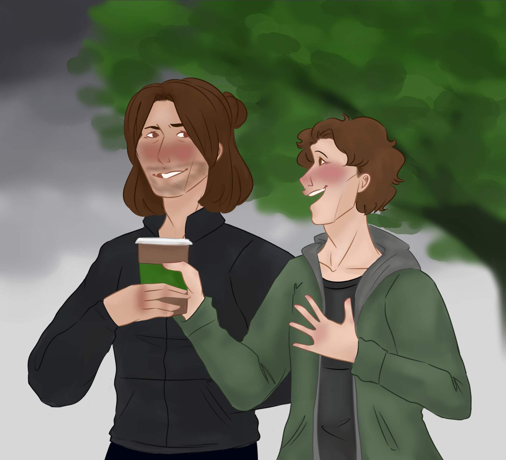 Bucky and Peter 💁 ♂ ️☕ 🌧 Marvel Cinematic Universe Amino 