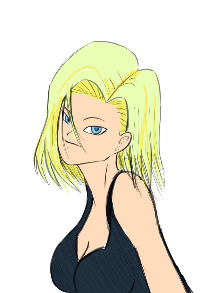 Android 18 Draw DragonBallZ Amino