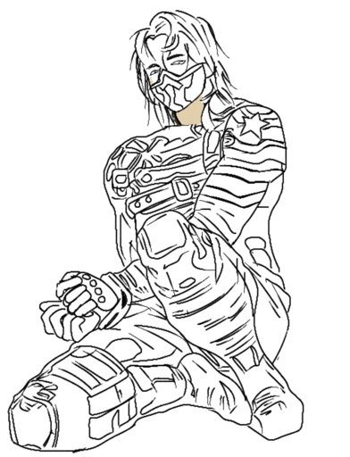 8800 Collection Bucky Barnes Coloring Pages Best