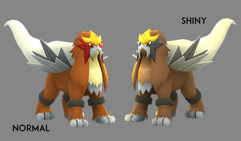 shiny entei pokedoll