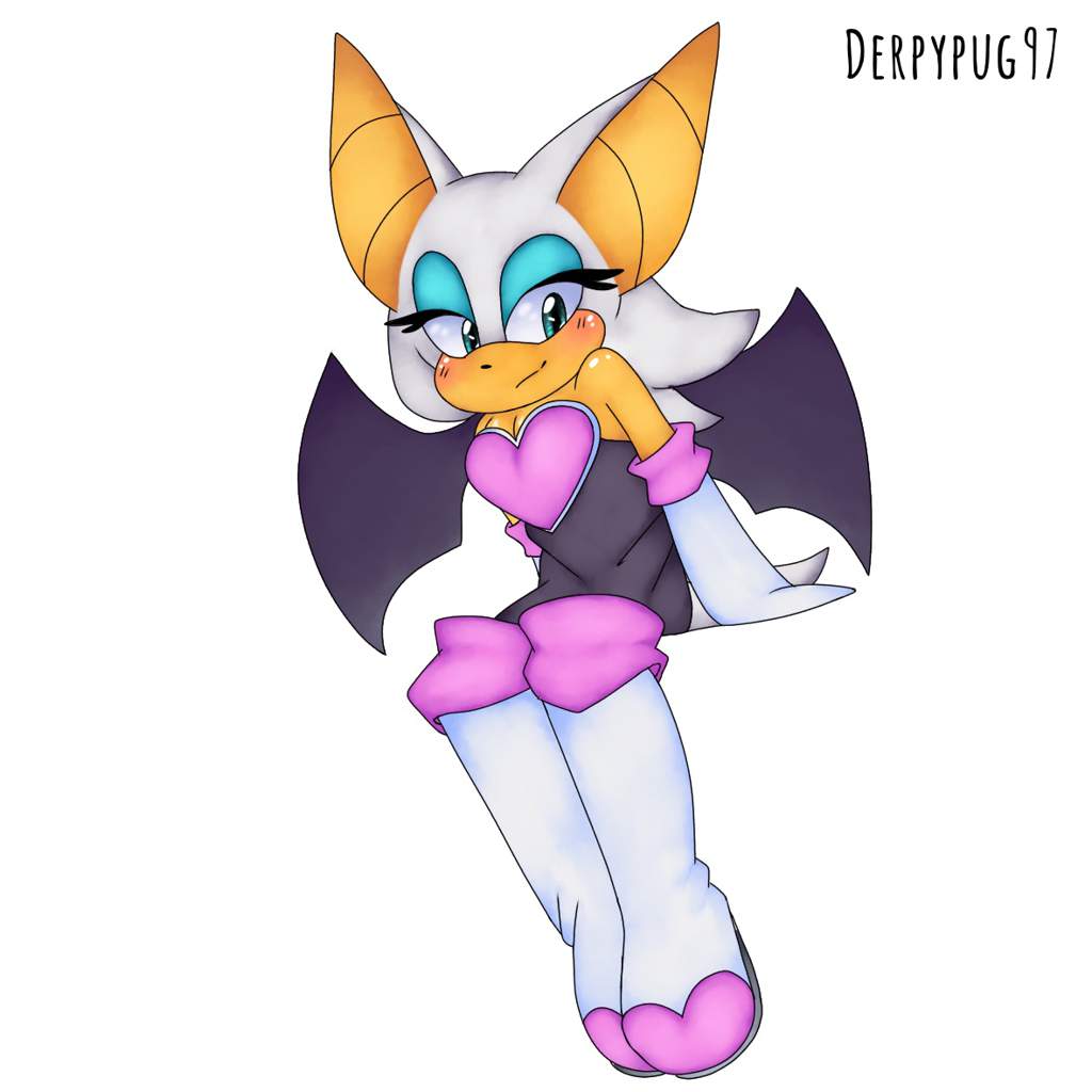 Rouge-screenshot redraw | Sonic the Hedgehog! Amino