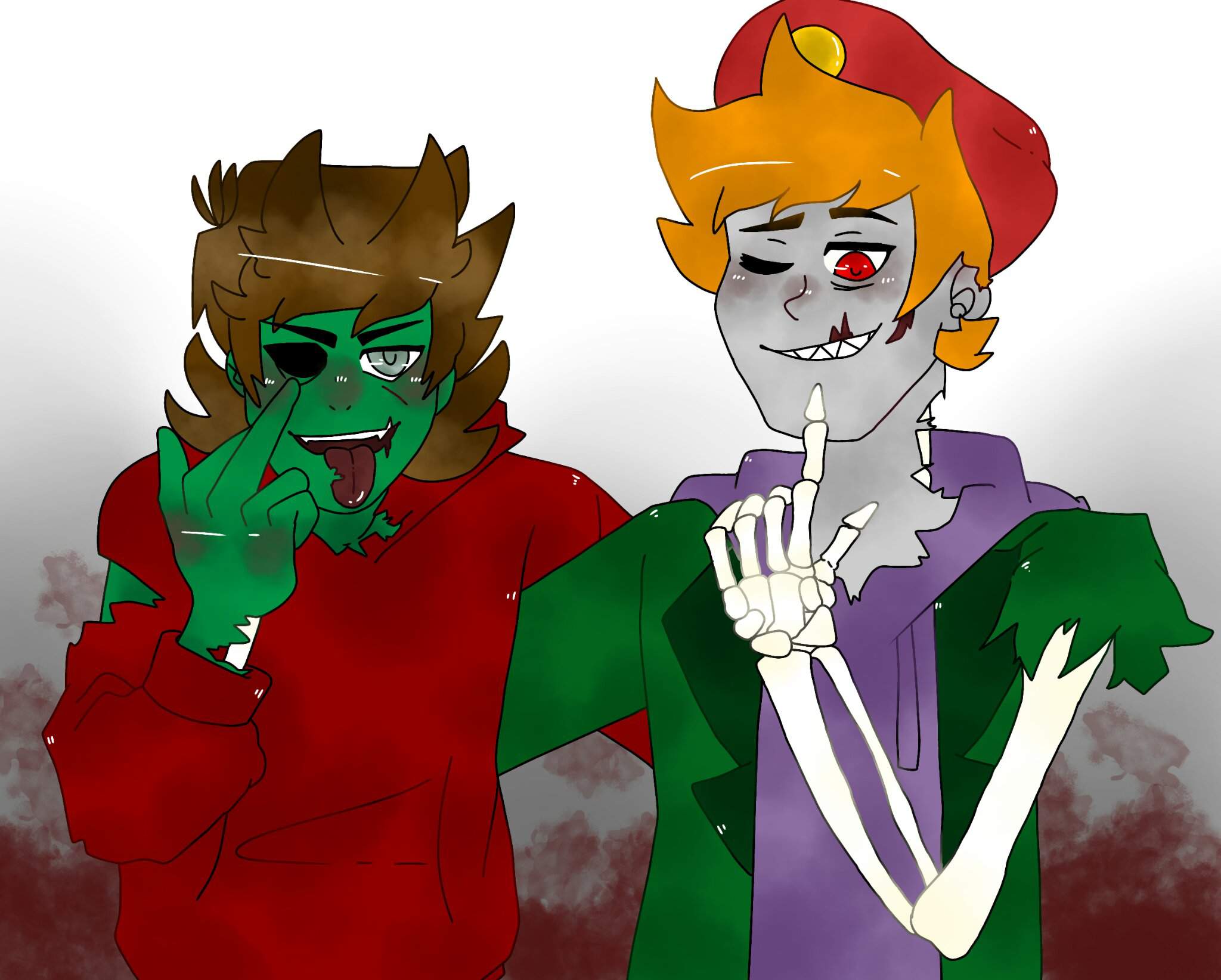 Tord and Matt💜 [Collab with orangeofbreath] | 🌎Eddsworld🌎 Amino