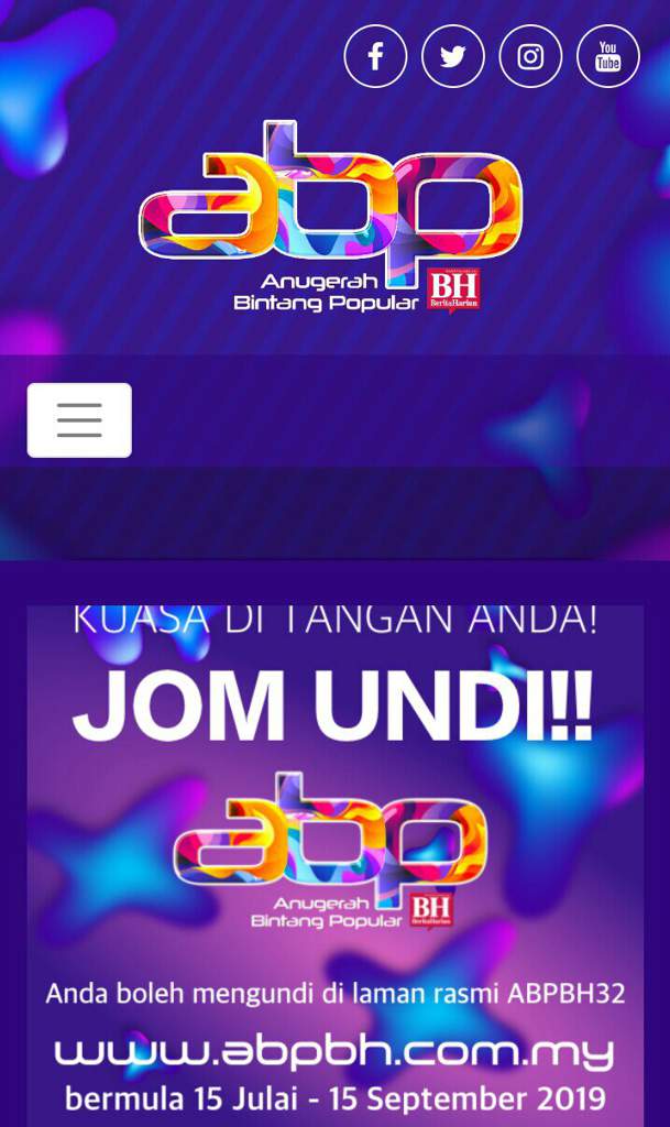 📢 Vote for GD in Anugerah Bintang Popular Berita Harian ...