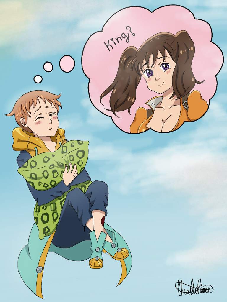 Happy Thoughts 💖 King x Diane Seven Deadly Sins Amino