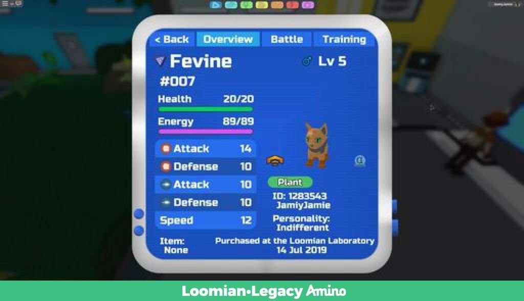 Fevine Wiki Loomian Legacy Amino
