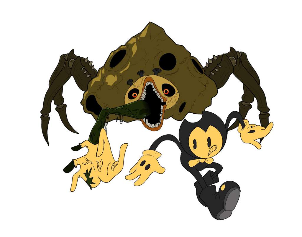 You Re Not Out Yet Mortal Dark Deception Crossover Bendy And