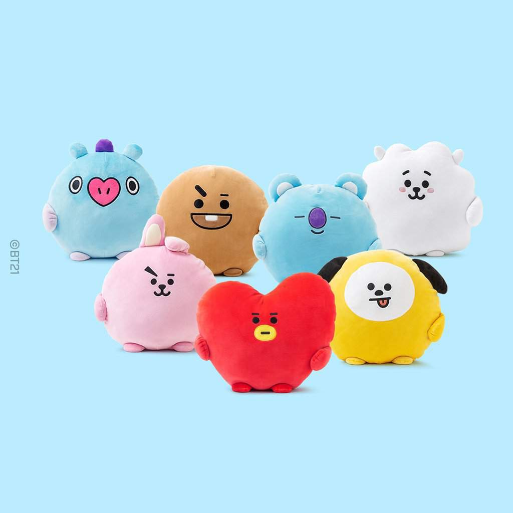 line friends bt21 official merchandise character plush