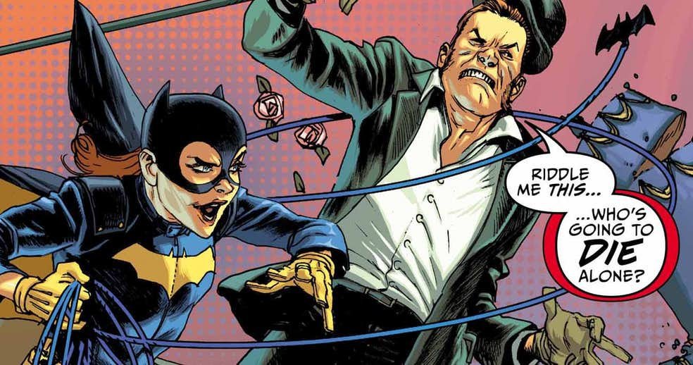 Batman: Preludio a la boda - Batgirl vs. The Riddler. Reseña | •Gotham  Amino• Amino