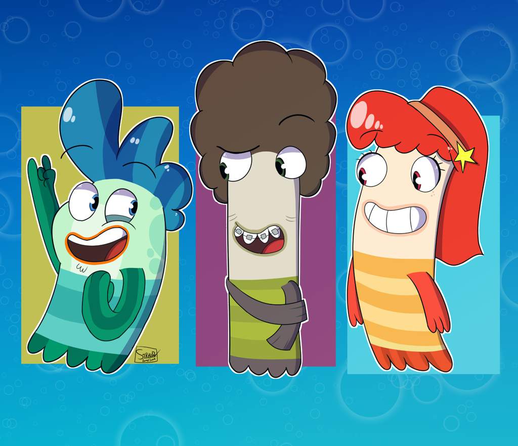 Fish Hooks Cartoon Amino