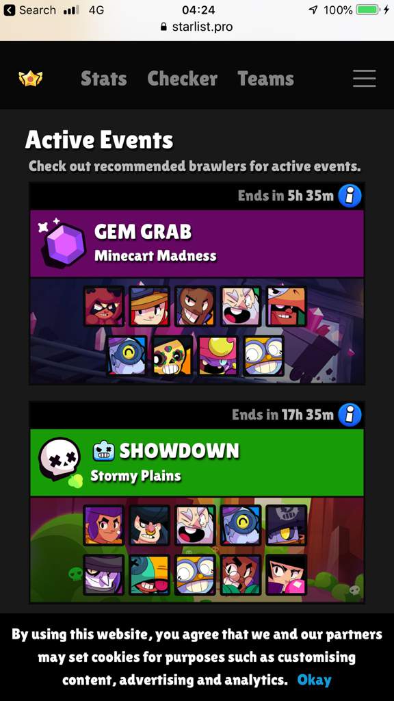 Starlist Brawl Stars Amino