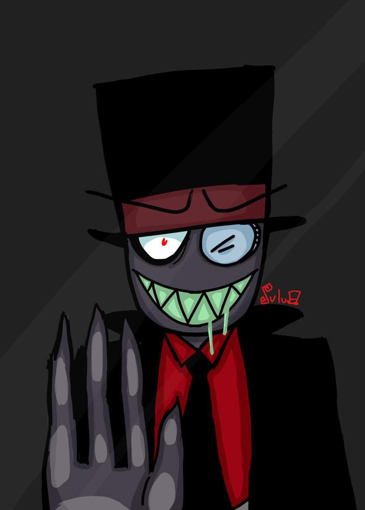 un dibujo de black hat :v | Villanos/Villainous •Español• Amino