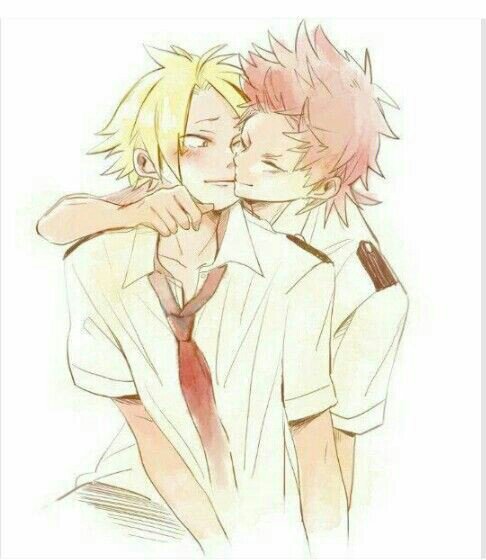 Kirishima x kaminari >:3 | YAOI 💜 Amino