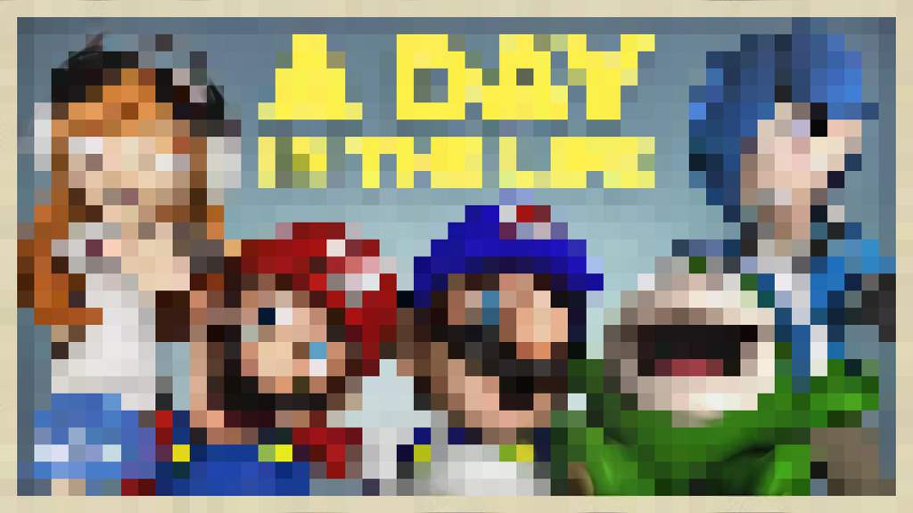 Pixel-Version of SMG4: A Day In Life of Everyone thumbnail | SMG4 Amino