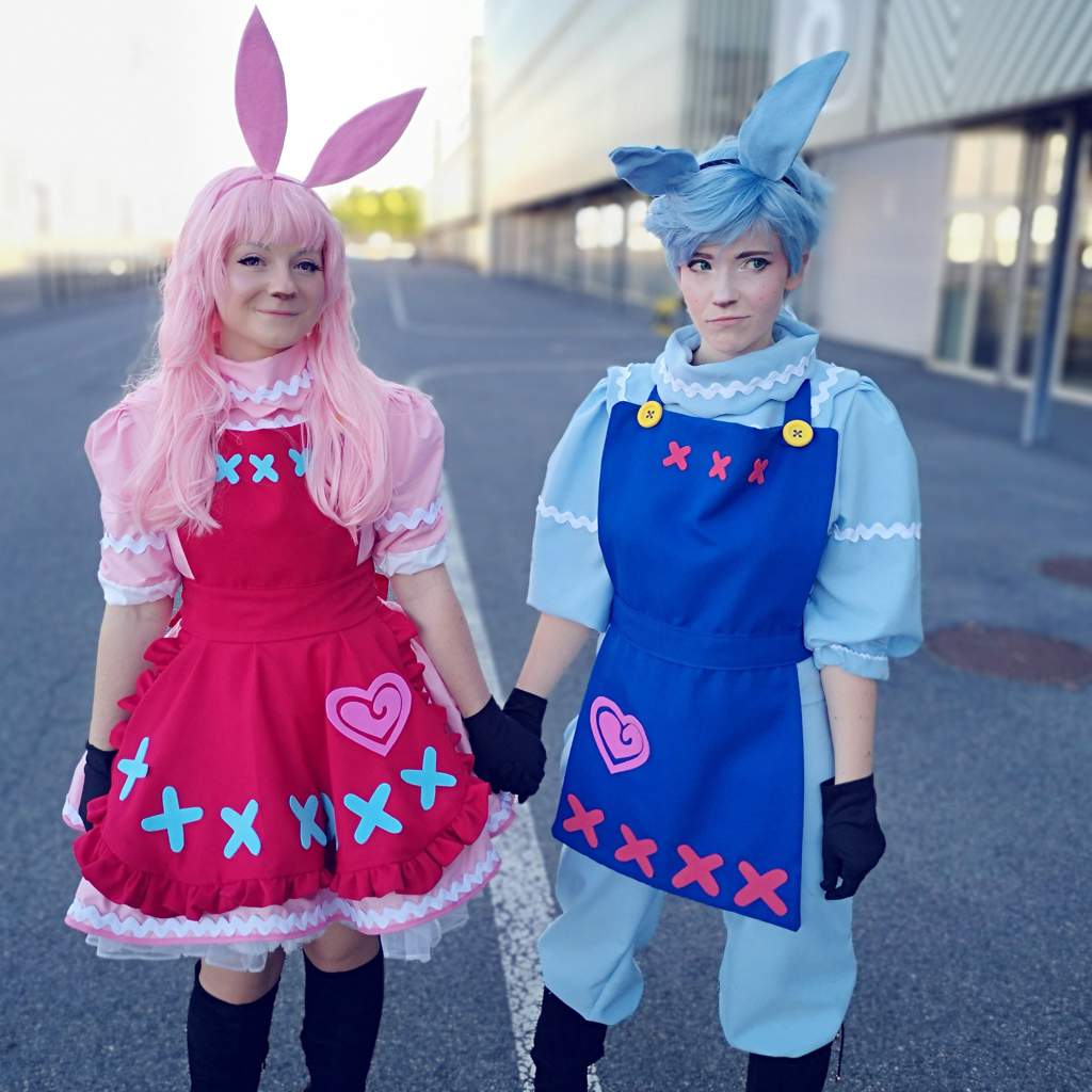 Reese and Cyrius from Animal crossing | Cosplay Amino