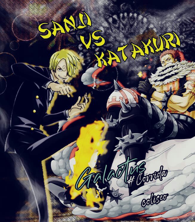 Sanji Vs Katakuri // Fanart #CorridaColiseo | •One Piece• Amino