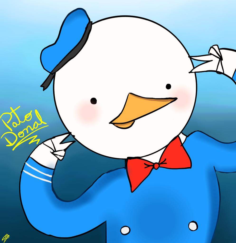 Dibujo del pato donal 🦆p | 《Disney En Español》 Amino