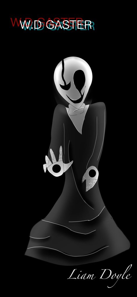 Gaster fan art | Glitchtale Amino