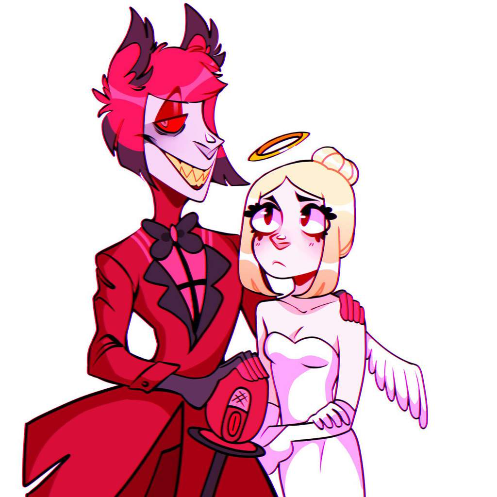 Alastor and his angel 🌸 (2) | Hazbin Hotel (official) Amino