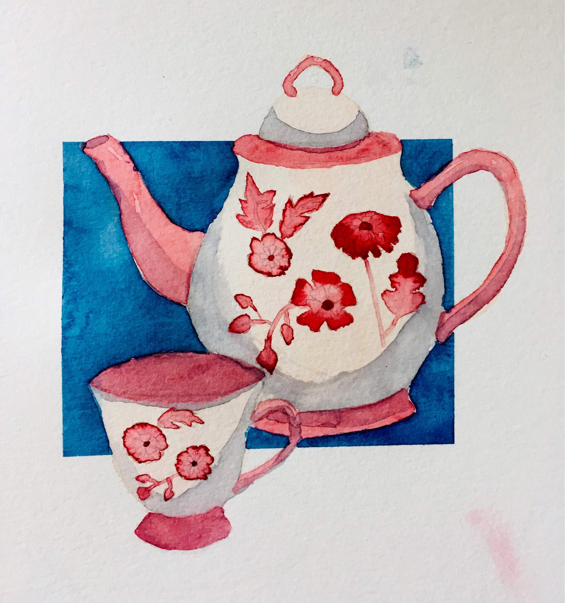 Teapot ~ Watercolor painting | 🌿 Tea Amino 🌿 Amino