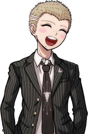 Fuyuhiko and Peko smiling ^^ | Danganronpa Amino