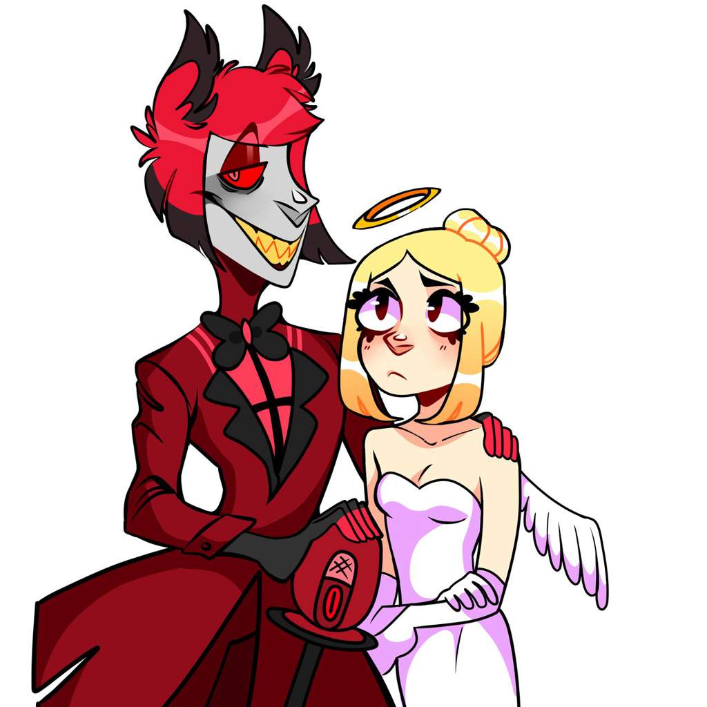 Alastor And His Angel 🌸 2 Hazbin Hotel Official Amino