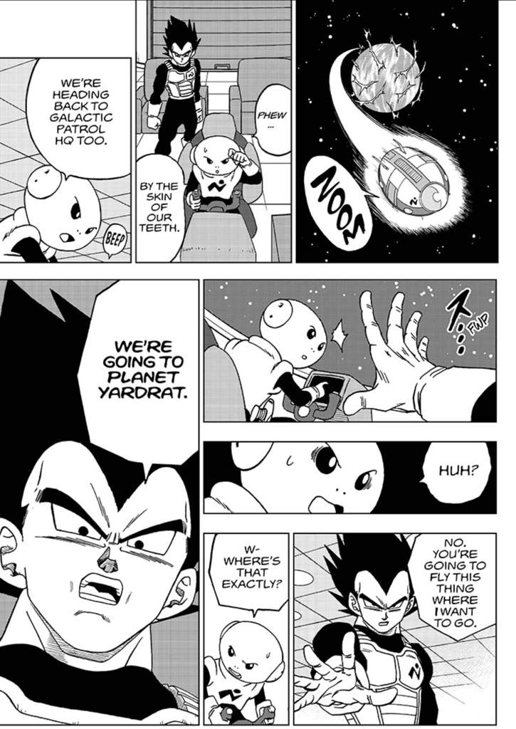 vegeta on yardrat