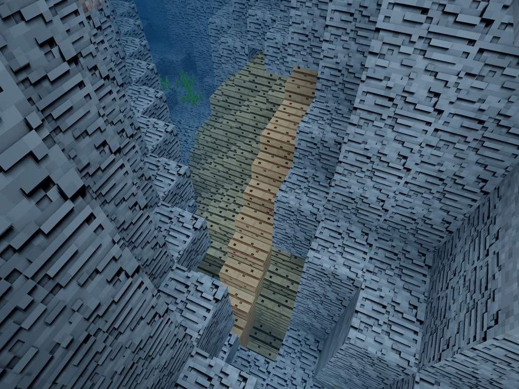 ICE SPIKES, MESA BIOME, OCEAN MONUMENT, 13 UNDERWATER ...